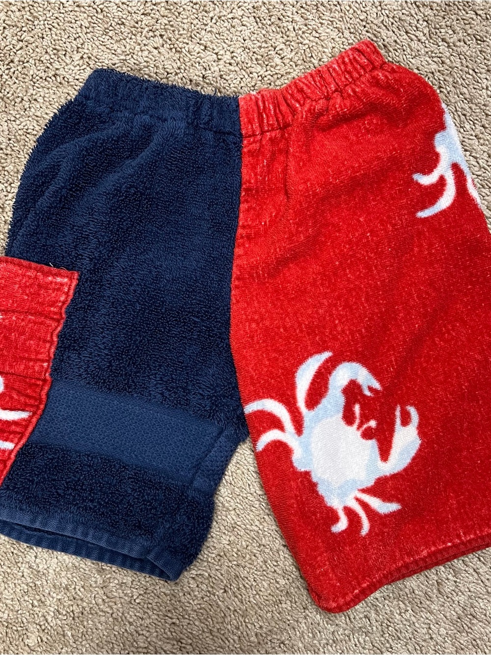 Kiki’s Nation Kids Swim Towel Shorts Size XS